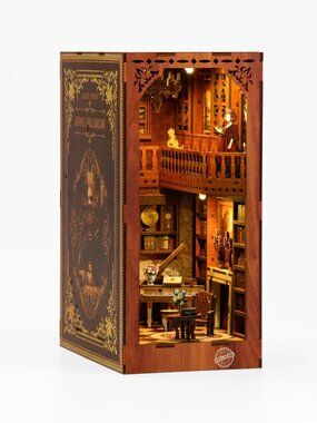 Book Nook Grimm's Small Building Kit,3D Wooden Puzzle - SEALED